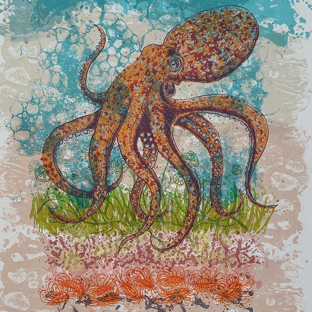 Nicky Sanderson Fanfare for the Common Octopus